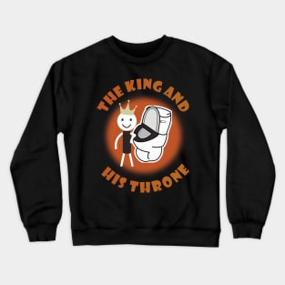 The King And His Throne Crewneck Sweatshirt